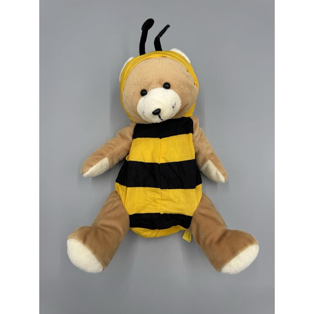 MARY KAY BEE Costume BEAR Zipper Purse Bag Carrier Plush 13” Stuffed Animal